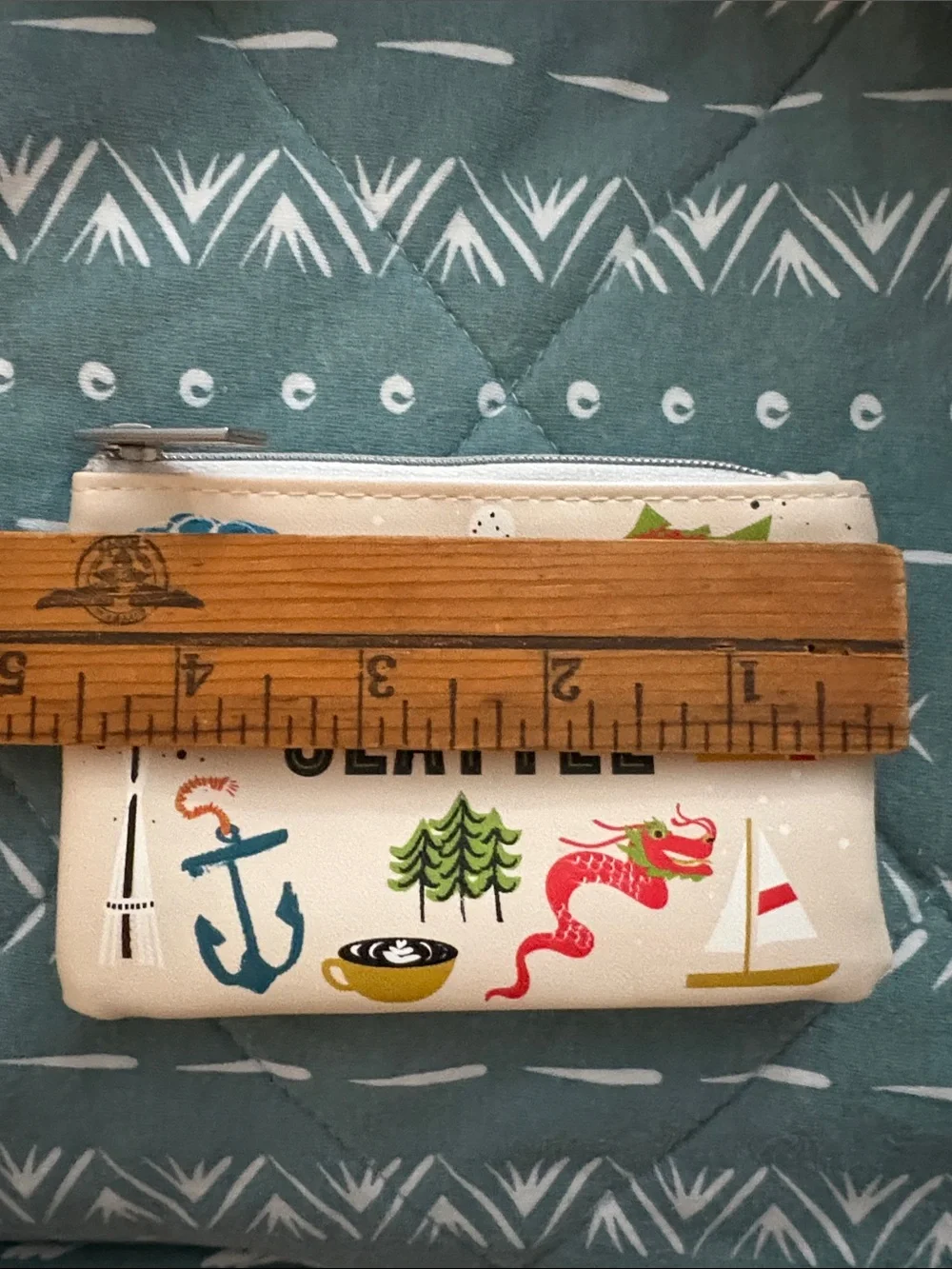 STARBUCKS ‘Seattle’ Card Holder Key Ring Coin Pouch